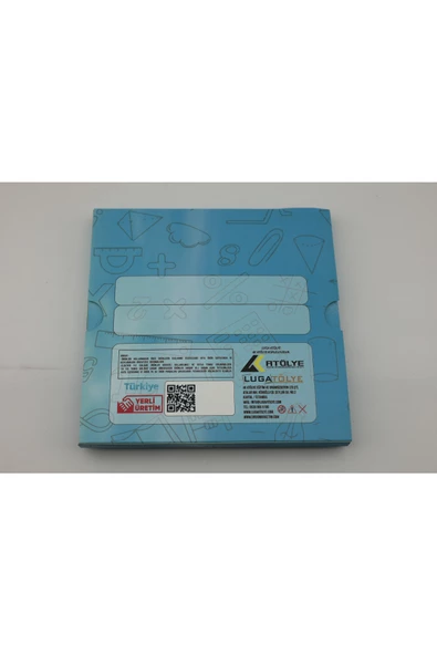 Luga Atölye Matematik Birim Kare Seti | Eğlenceli Uygulamalı Eğitim - 6