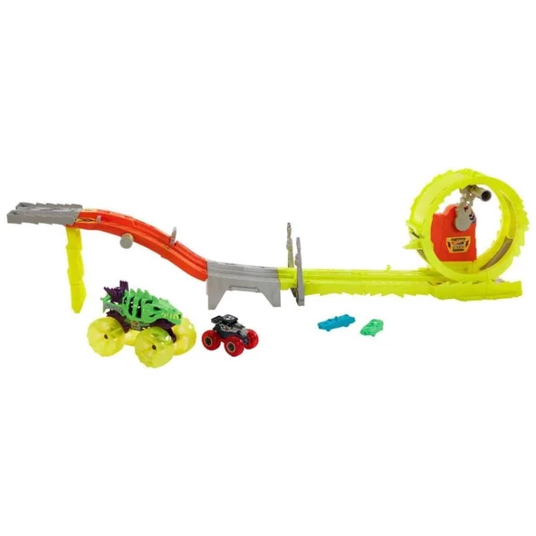 Hot Wheels Monster Trucks Power Smashers HXT05 Lisanslı Ürün - 3