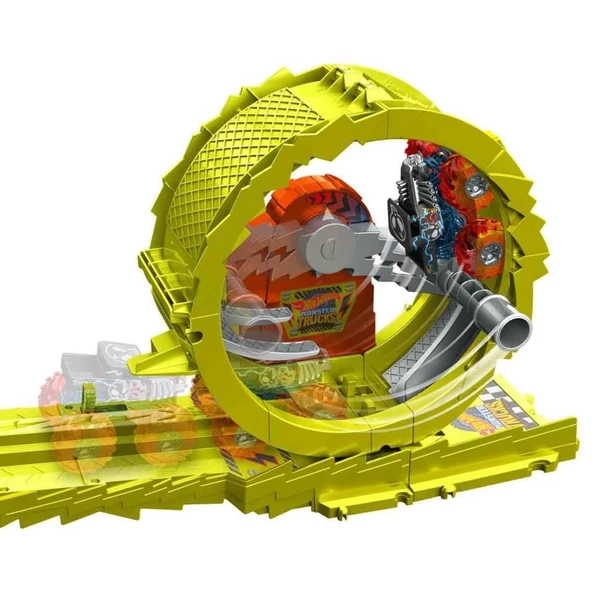 Hot Wheels Monster Trucks Power Smashers HXT05 Lisanslı Ürün