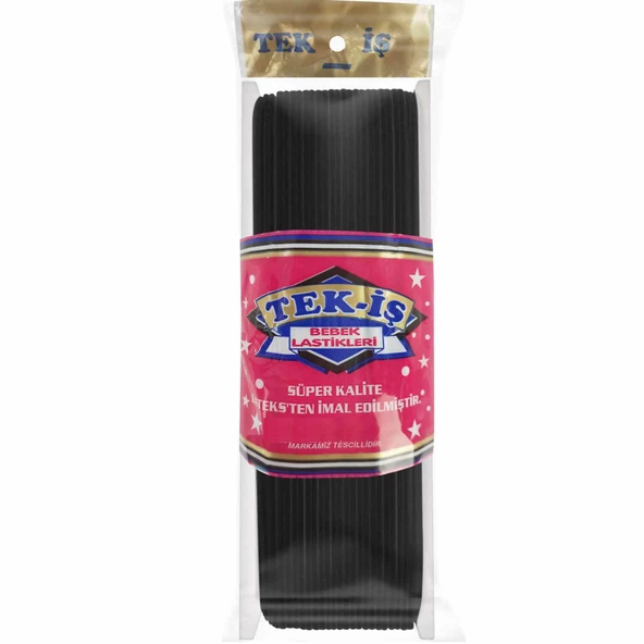 Bebe Lastik ( 20 Metre ) Siyah - 2