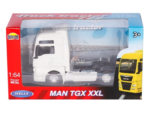 Man Tgx Xxl Beyaz 1:64 Ölçekli Tır Çekici - 3