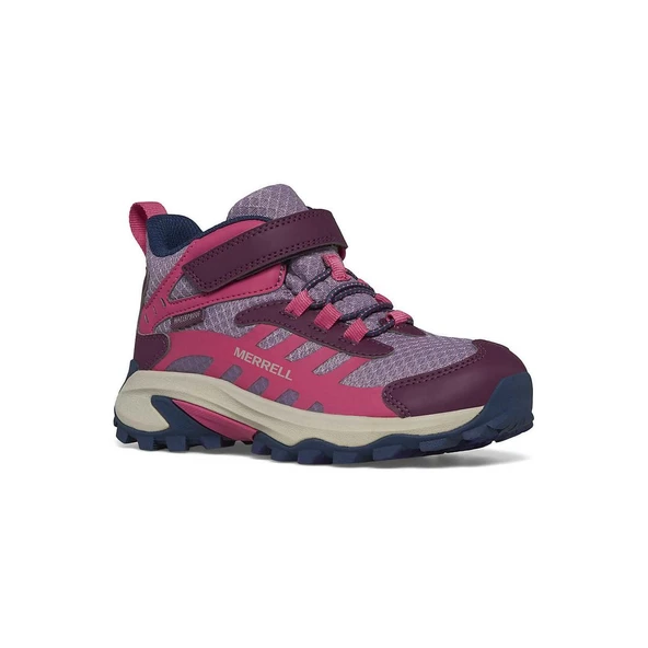 Merrell MK167544 Moab Speed 2 Mid A/C Waterproof Çocuk Outdoor Ayakkabı - 2