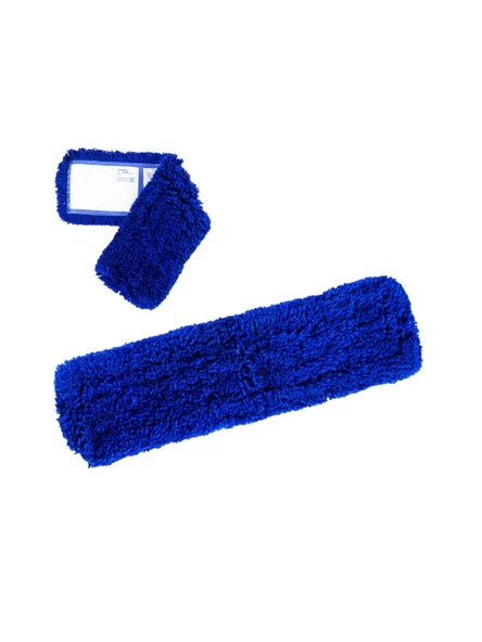 60 Cm Orlon Mop Bezi Yedeği Yer Paspası Yer Toz Mopu ( 5'li Paket) - 3