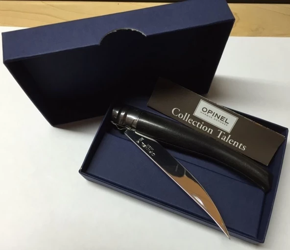 OPINEL INOX ABANOZ SAPLI 10 NO FLETO CAKI - 3