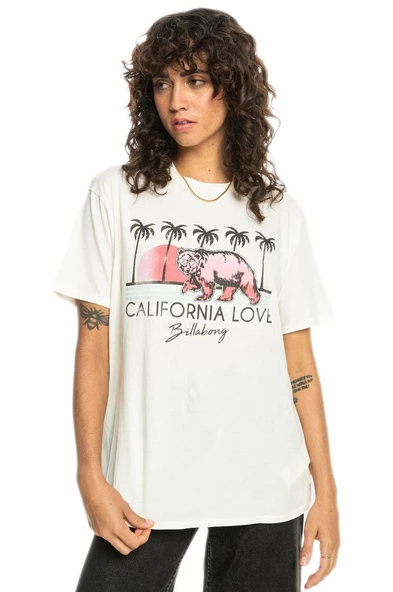 Billabong EBJZT00148-SCS California Love Kadın Spor Tişört