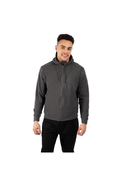 Trespass MATOSWTR0009-DGM Hackforth - Male Casual Hoodie Erkek Sweatshirt - 2