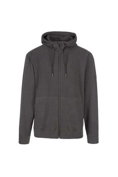 Trespass MATOSWTR0009-DGM Hackforth - Male Casual Hoodie Erkek Sweatshirt