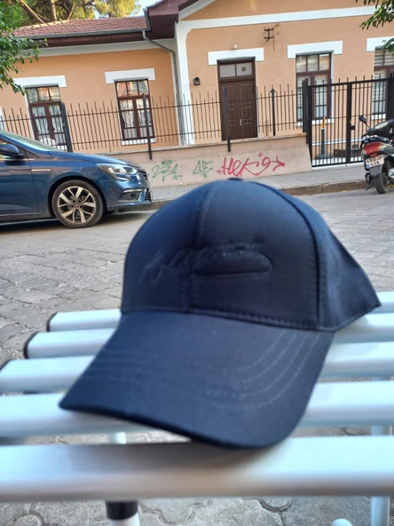 LACİVERT ATATÜRK ŞAPKA UNISEX ATATÜRK NAKIŞLI KIRMIZI ŞAPKA