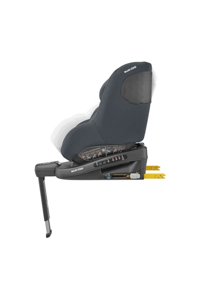 Beryl ADAC'lı İsofix'li Dönebilir Yatabilir 0-25 Kg Bebek Oto Koltuğu Authentic Graphite - 5