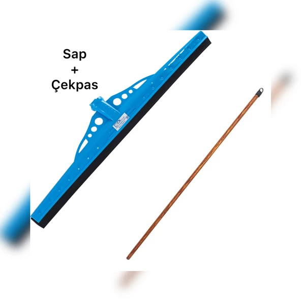 Yer Çekpas Çekçek 40Cm + 120 CM Ahşap Sap ( SET )