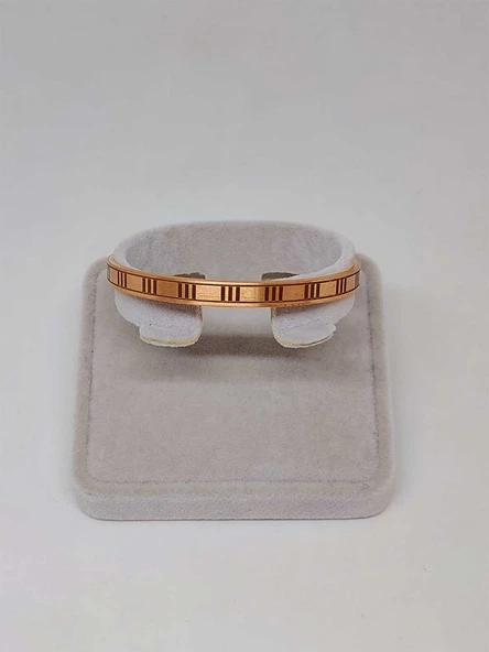 Motifli Bakır Bileklik (52562) - Resim 3