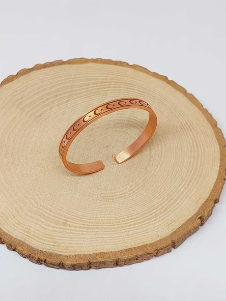 Motifli Bakır Bileklik (52560) ürün görseli