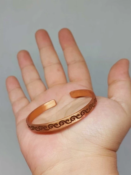 Motifli Bakır Bileklik (52554) ürün görseli