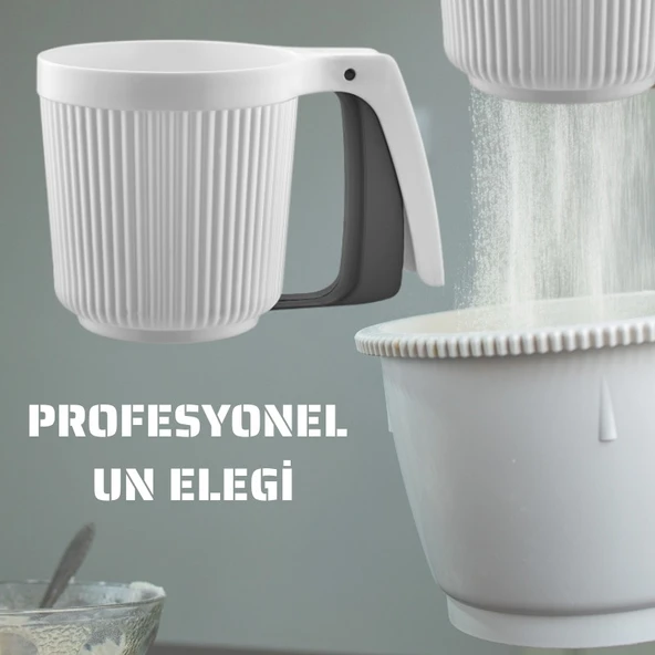 Yeni Nesil Pratik Mandallı Un Eleği - 3