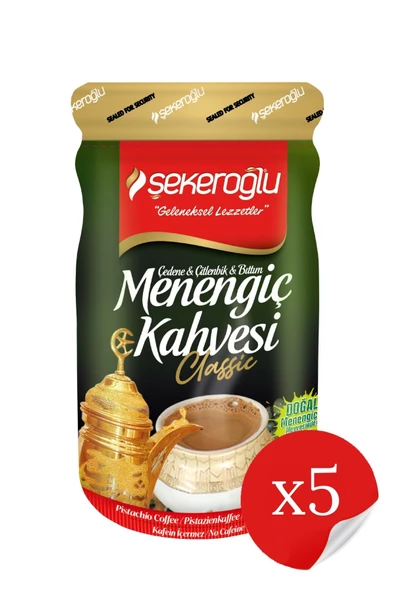Şekeroğlu Sıvı Menengiç Kahvesi 5 X 600 gr - 2