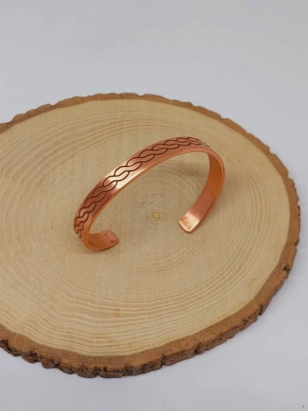 Motifli Bakır Bileklik (52542) ürün görseli