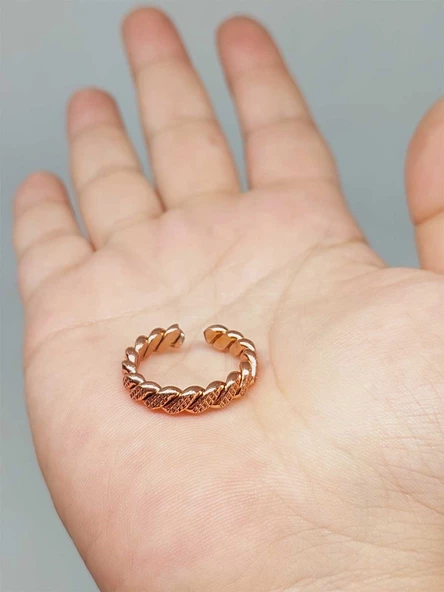 Bakır Yüzük (Ayarlanabilir) (52744) - Resim 3