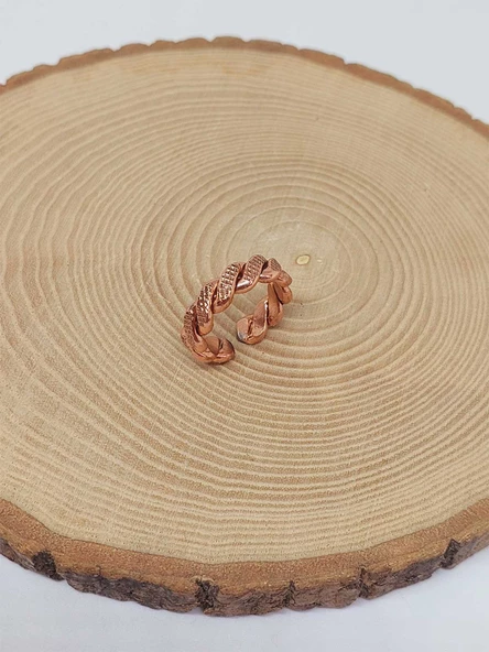 Bakır Yüzük (Ayarlanabilir) (52740) - Resim 2