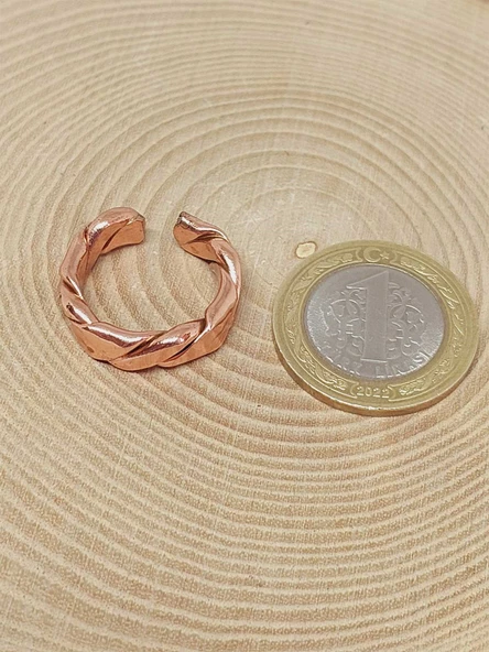 Bakır Yüzük (Ayarlanabilir) (52730) - Resim 2