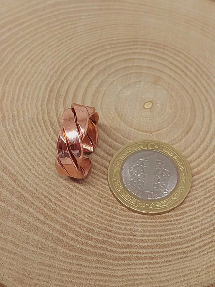 Bakır Yüzük (Ayarlanabilir) (52728) - Resim 3