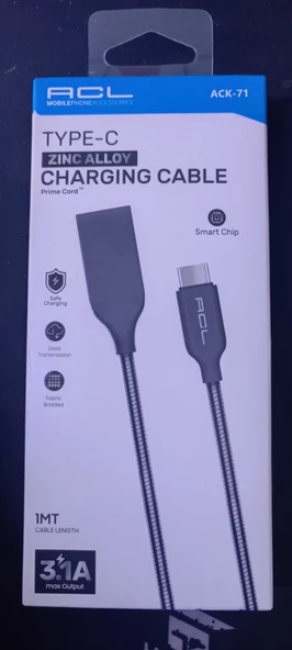 Çelik sprall Telefon şarj kablosu - 3