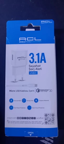 Şarj aleti 3.1amper