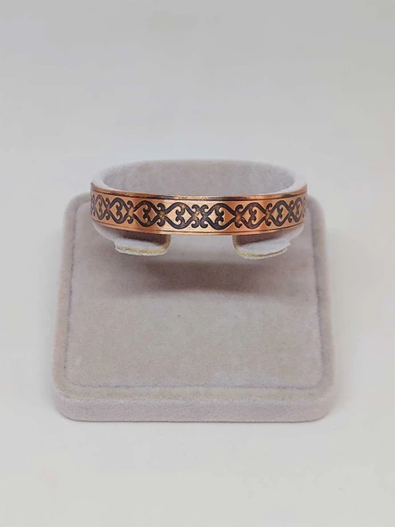 Motifli Bakır Bileklik (52700) - Resim 2