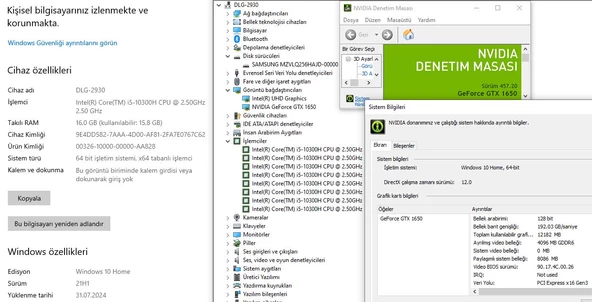 Monster Abra A7 V12.1 Intel Core i5 10300H 16GB 256GB SSD GTX1650 17.3" FHD 120Hz (İKİNCİ EL) - 5
