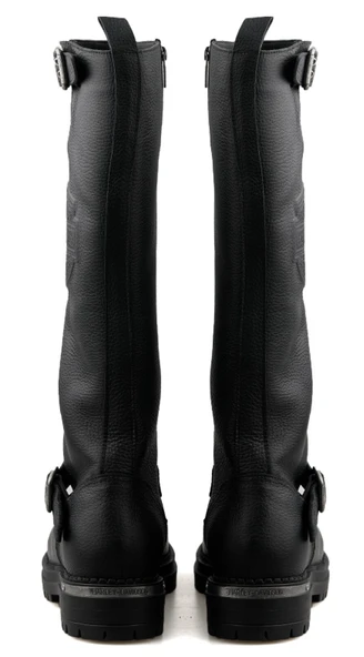 Harley Davidson 026Z100027 Trouble Deri Kadın Çizme - Resim 11