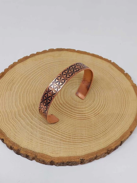 Motifli Bakır Bileklik (52682) ürün görseli