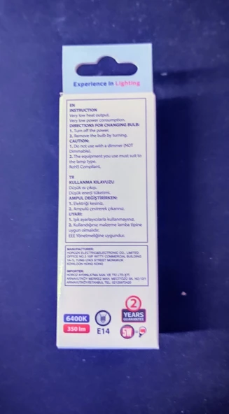 E.14duy led ampul - 2