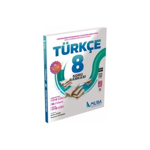 Muba Yayınları 8. Sınıf Türkçe Soru Bankası
