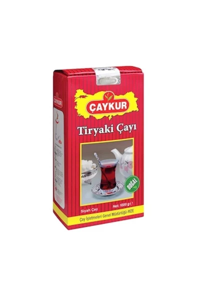 Çaykur Tiryaki Siyah Dökme Çay 1 Kg