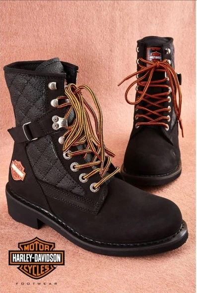 Harley Davidson 025G100078 New Worker Deri Postal Kadın Bot ürün görseli
