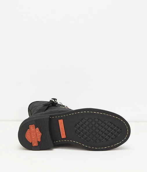 Harley Davidson 025G100078 New Worker Deri Postal Kadın Bot - Resim 5