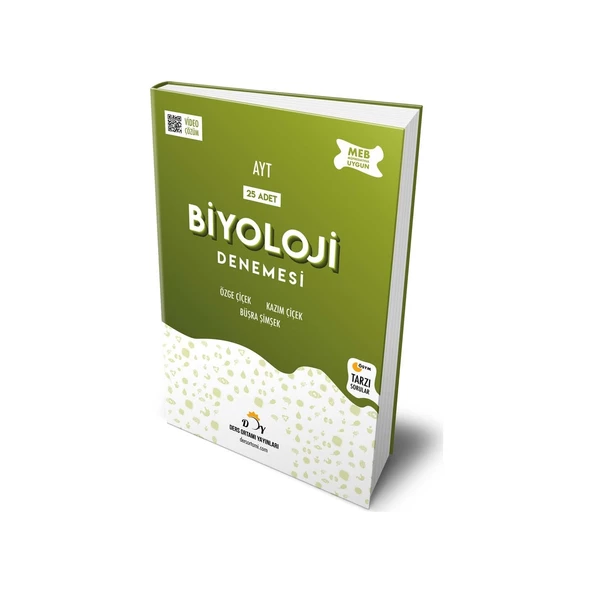 Ders Ortamı AYT Biyoloji 25 Deneme