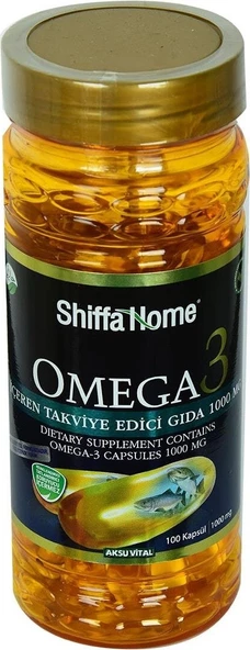 Aksuvital Shiffa Home Omega3 Yumuşak 1000 Mg x 100 Kapsül