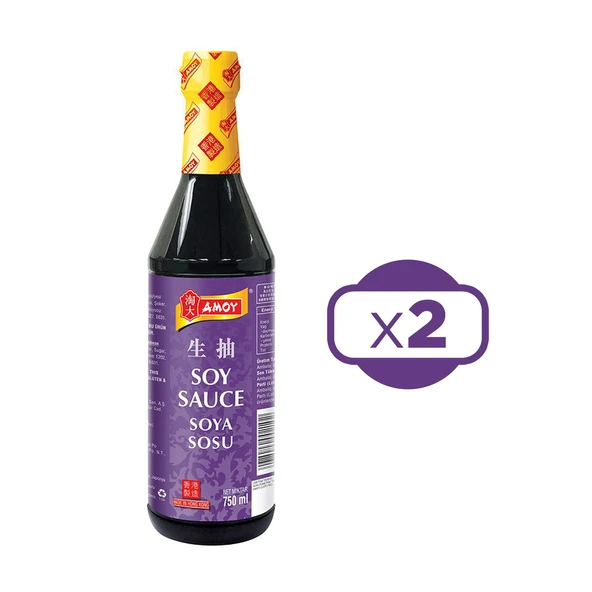 Amoy Soya Sosu 750 ml x 2 Adet - 2