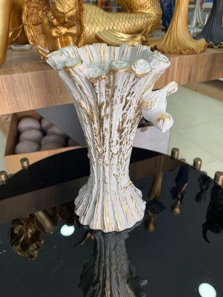 Şamdan mumluk şamdan polyester kütük mum - 4