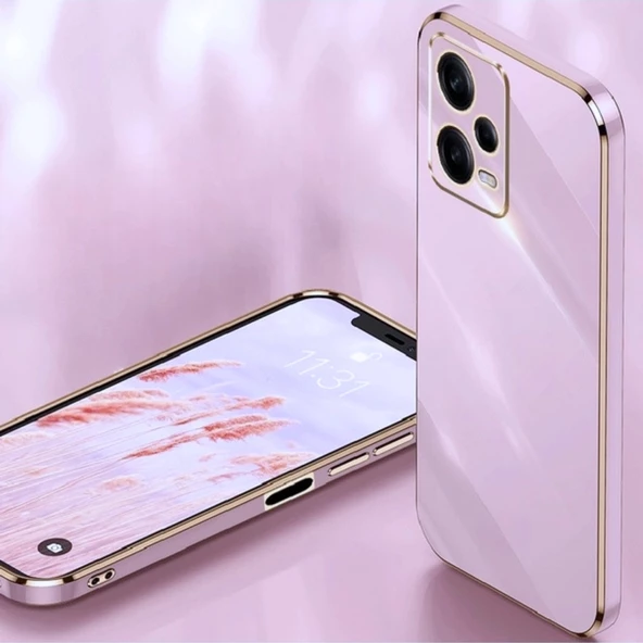 Pilelistore XİAOMİ REDMİ NOTE 12 PRO 5G  ŞANZELİZE KILIF LİLA - 1