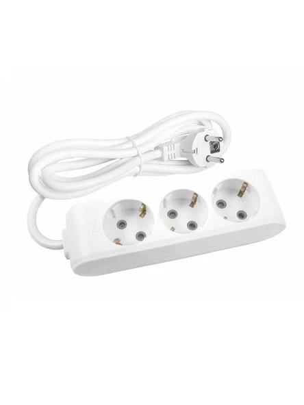 VİKO MULTİ-LET ÜÇLÜ PRİZ TOPRAKLI KABLOLU Ç.K. 5 MT VK-90113305