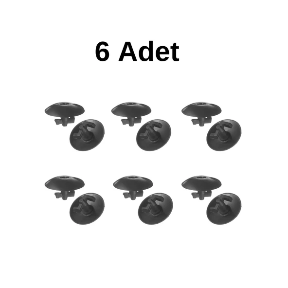 Opel Calibra A Pedal Üstü İzolasyon Klipsi Z Tip 6'lı ürün görseli