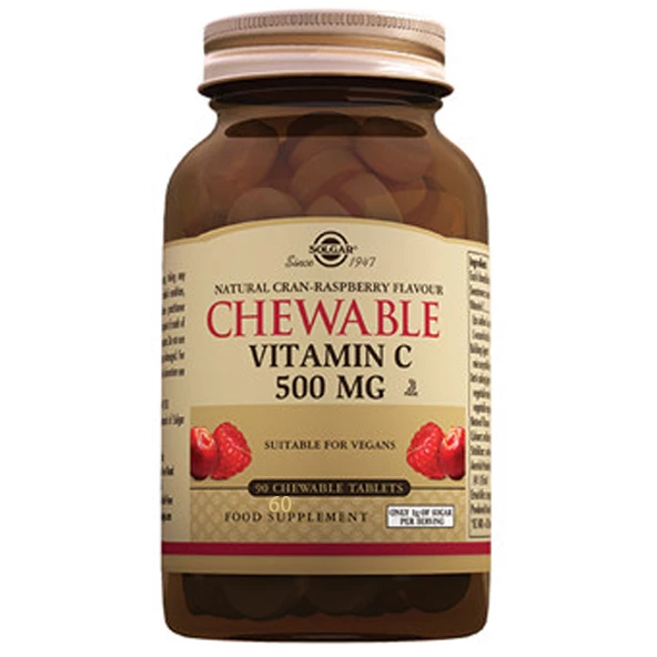Solgar Chewable Vitamin C 500 mg 90 Tablet - 1