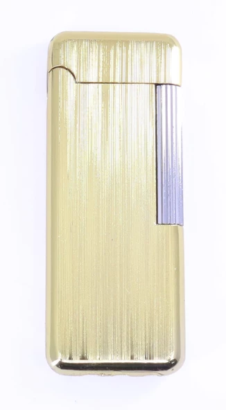 Zenit Gold Brushed Metal Soft Flame Çakmak