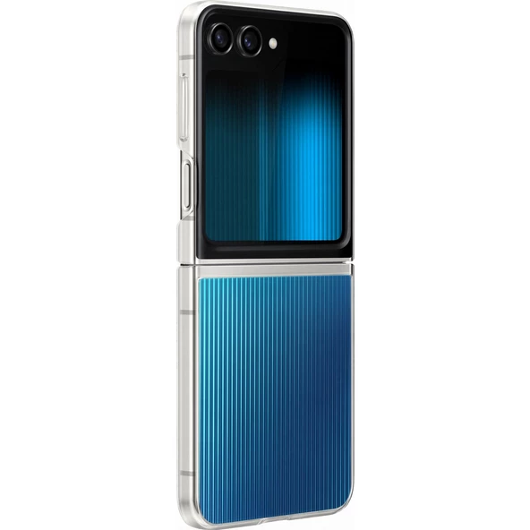 Samsung Galaxy Z Flip 5 Dinamik Tasarım Şeffaf Kılıf (Samsung Türkiye Garantili) - 3