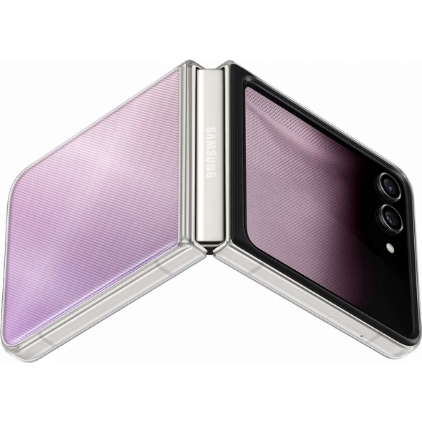 Samsung Galaxy Z Flip 5 Dinamik Tasarım Şeffaf Kılıf (Samsung Türkiye Garantili) - 4