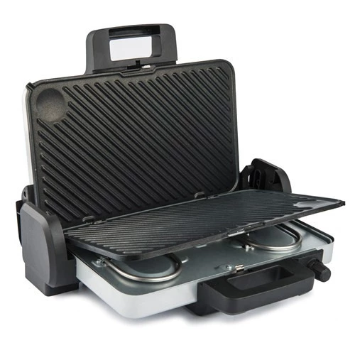 Aksu T32 Gross Grill 1800W Izgara Ve Tost Makinesi Beyaz - 3