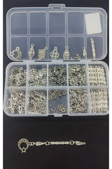 Tesbih Püskül Malzeme Seti 50 Adet Tesbih Püskülü Yapabilirsiniz . Doğaltaş Tesbih Kehribar Tesbih - 5