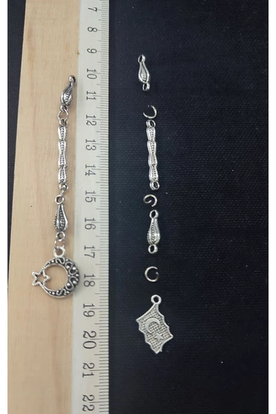 Tesbih Püskül Malzeme Seti 50 Adet Tesbih Püskülü Yapabilirsiniz . Doğaltaş Tesbih Kehribar Tesbih - 7