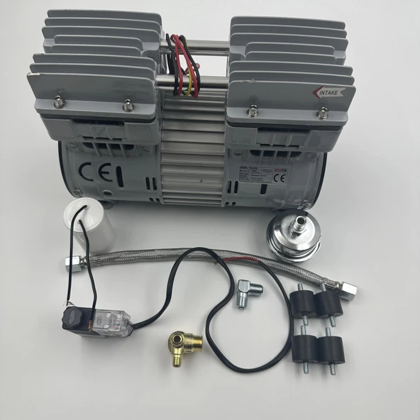 Kuletaş 1Hp Sessiz Yağsız Kompresör Kafası - 9